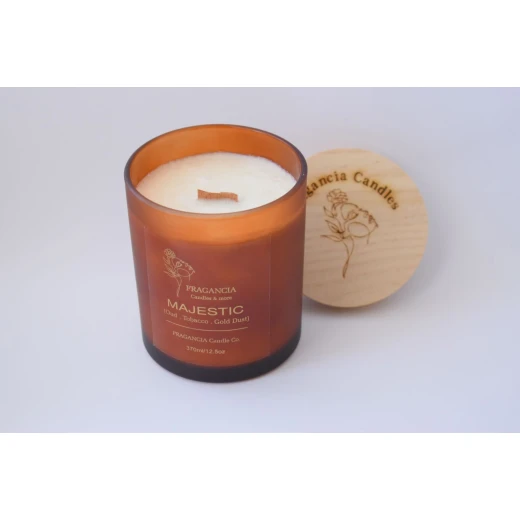 Fragancia, MAJESTIC Candle, L size , 370 ml Fragancia, MAJESTIC Candle, L size , 370 ml