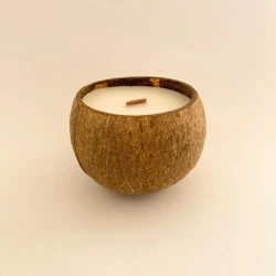 Fragancia Coconut Shell candle M size