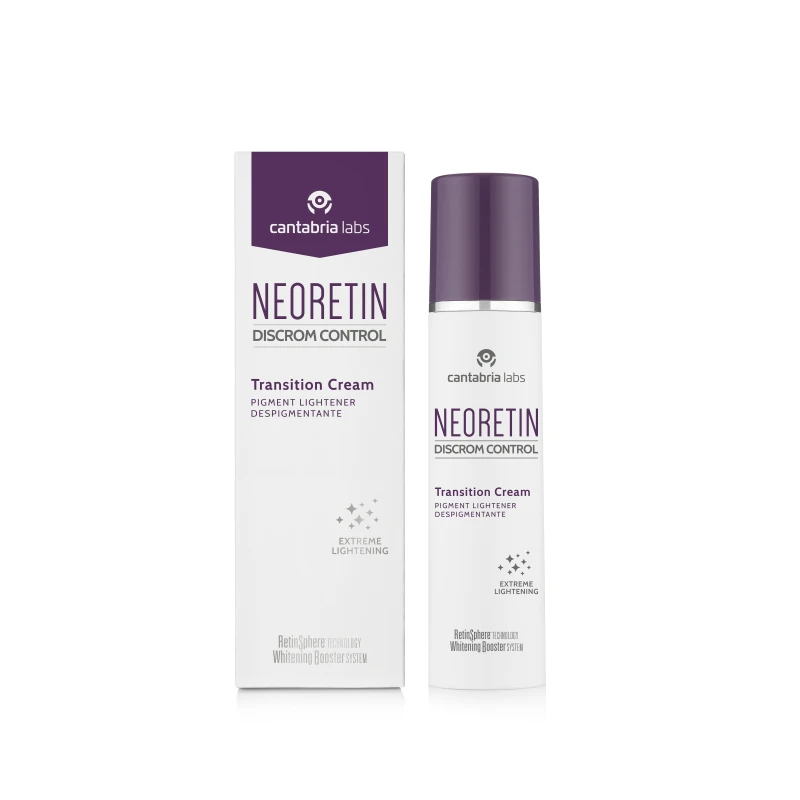 Neoretin Discrom Control Transition Cream 50ml, Depigmenting, Retexturizing, Melanin Regulator, Hydrating & Non-Comedogenic, Dermatologically Tested - Neoretin