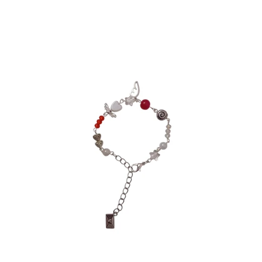 Red angelic beads bracelet - Angel - Image 2