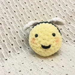 Wool dolls for childre ،soft doll ، Cute bee crochet