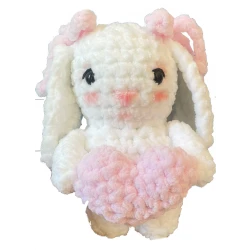 : Wool dolls for childre ،soft doll ، Cute rabbit doll