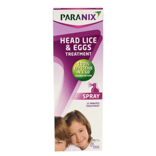 بخاخ Paranix لعلاج القمل والصيبان 100 مل – علاج فعال وسريع للقضاء على القمل وبيضه، لطيف على الشعر وفروة الرأس، سهل الاستخدام ويمنح حماية موثوقة وآمنة - الفهد - Image 2