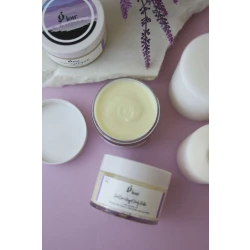 Natural Glow Dead Sea Mineral Body Butter – Deep Moisturizing Body Cream with Shea Butter and Dead Sea Salts and Minerals for Nourished and Moisturized Skin with Lavender Oil- 50 ml
