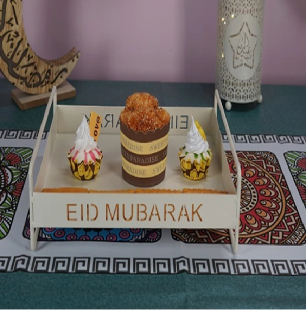 صينية رمضان باللون الأبيض - يويوسو