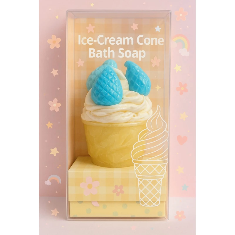 صابون مخروط الآيس كريم صابون مرطب ومعطر على شكر حورية البحر من يويوسو - يويوسو