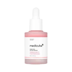 Medicube PDRN Pink Peptide Serum 10,000ppm Salmon PDRN for Elasticity, Blemish Care & Barrier Repair 30 ML