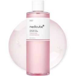 Medicube PDRN Pink Cica Soothing Toner 250ml – Hydrating & Calming with Salmon PDRN, Niacinamide & Cica for Soft, Glowy, Healthy Skin