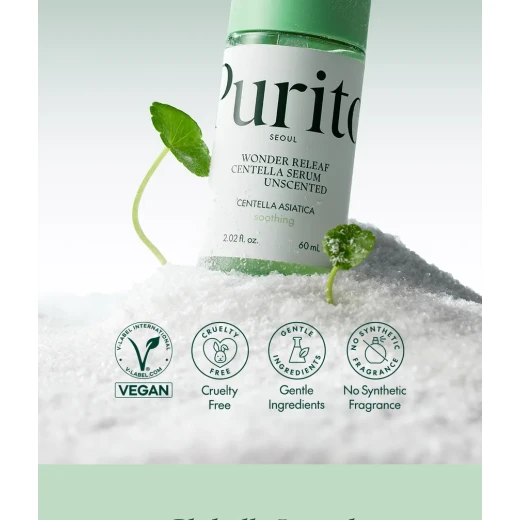 Purito SEOUL Wonder Releaf Centella Serum Unscented Instant Soothing, Redness Relief & Skin Barrier Care - PURITO - Image 4