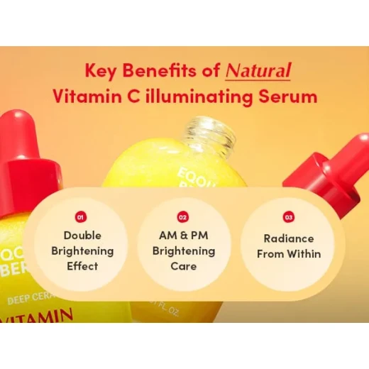 EQQUALBERRY Vitamin Illuminating Serum 30ml - Image 4