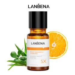 LANBENA Vitamin C Facial Toner Brightening Face Toner Helps Hydrate and Refresh Skin Improves Skin Radiance Supports Even Skin Tone and Leaves Skin Smooth Fresh and Healthy Looking