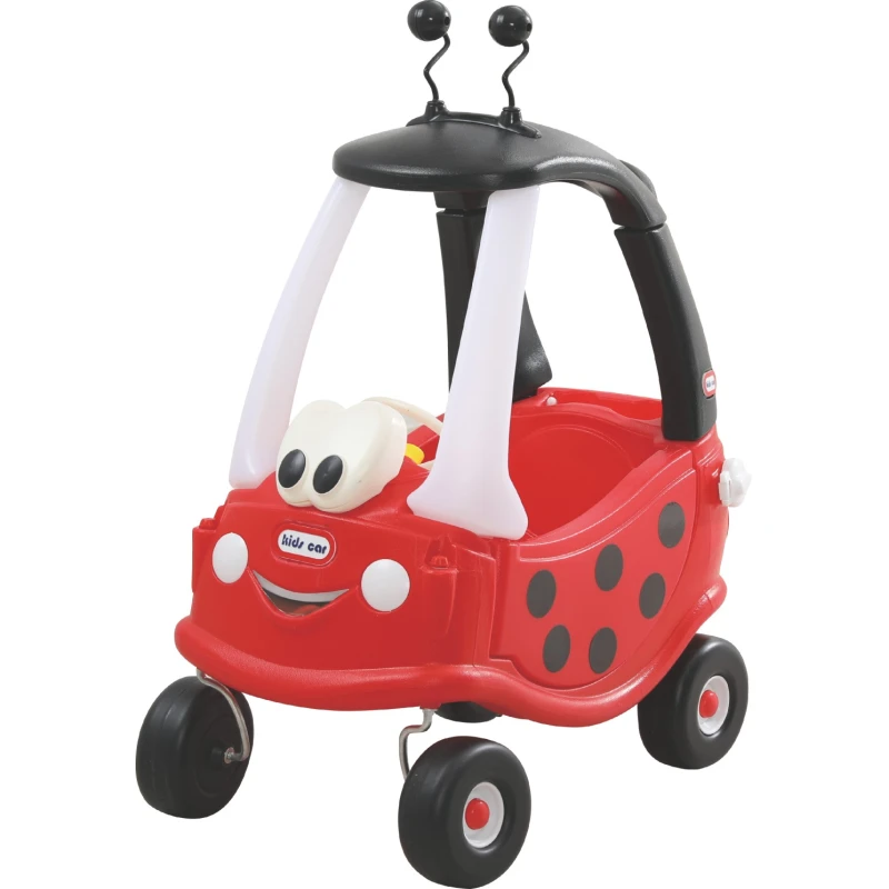 Ladybug Coupe Ride-On Car / Toddler's Ladybird Push Car - Sadara Amman