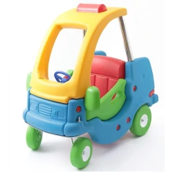 Kids Cozy Coupe Ride-On Car - Colorful Activity Play Center for Homes & Schools