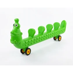 Kids Caterpillar Multi-Seater Ride-On Train - Group Play Equipment for Daycares & Schools
