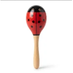 Kids Wooden Maracas Musical Toy - Educational Percussion Shaker for Toddlers - Sadara Amman