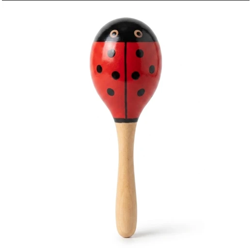 Kids Wooden Maracas Musical Toy - Educational Percussion Shaker for Toddlers