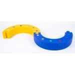 Multi-Shape Modular Balance Path - Interlocking Sensory Beam for Straight & Curved Tracks - crowna