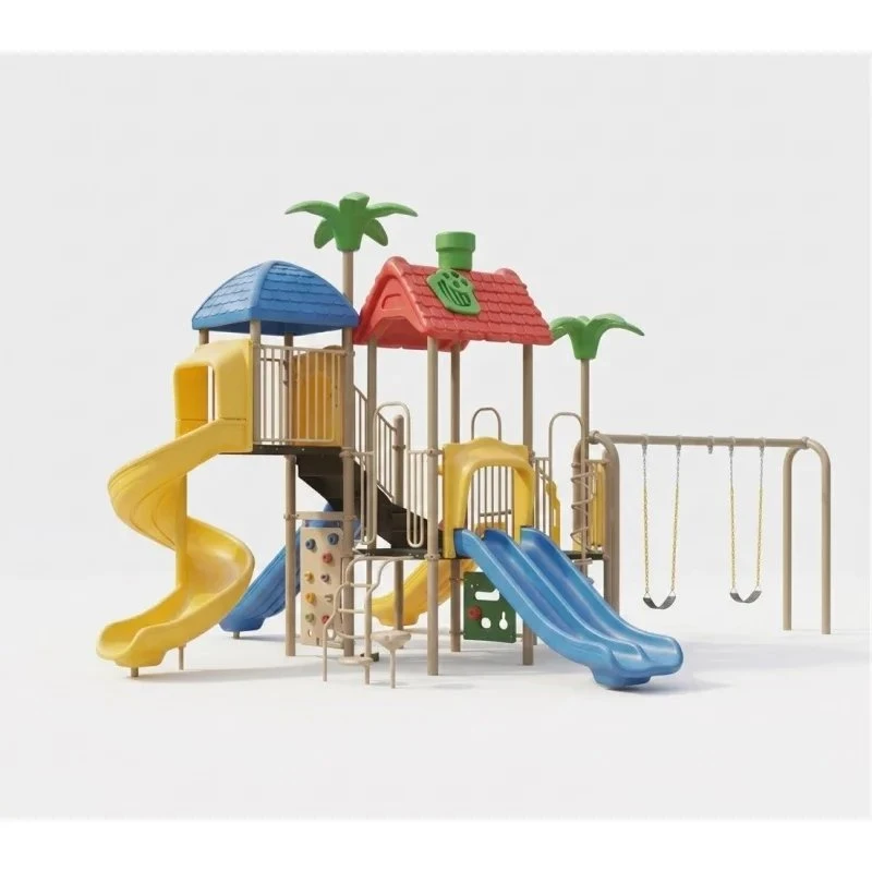 مجموعة ألعاب ملاعب المتكاملة الخارجية للأطفال - كراونا