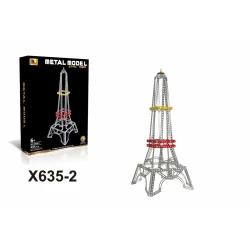 Metal Model Eiffel Tower (X635-2) - 431 PCS Metal Assembly Building Kit
