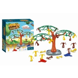 Monkey Flying Game (707-117) - Action Skill Game: Flip Your Monkeys Back Into The Tree!
