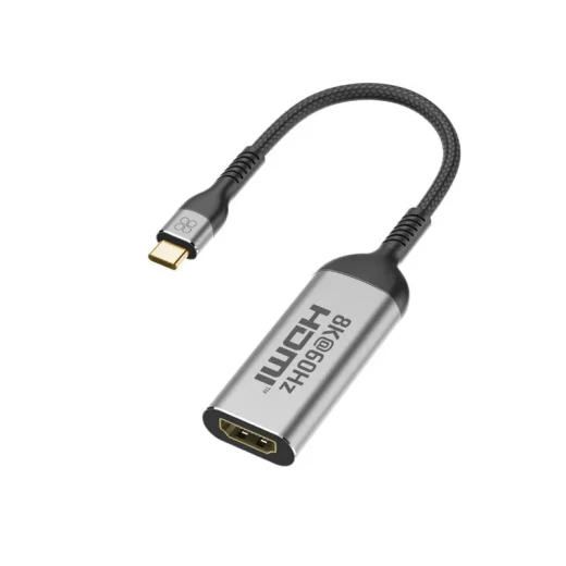محول USB-C إلى HDMI 8K@60Hz شريحة VMM7100، عرض النطاق الترددي الأقصى 48Gbps، طول الكابل 5 سم/10 سم من بروميت محول USB-C إلى HDMI 8K@60Hz شريحة VMM7100، عرض النطاق الترددي الأقصى 48Gbps، طول الكابل 5 سم/10 سم من بروميت