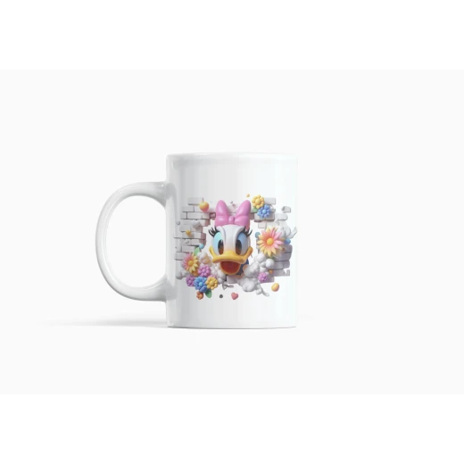 مج سيراميك 11 اونص يحتوي على طبعتين من صوره ديزني لاند - بي كرافتّي - Image 3