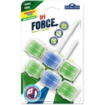 Tri FORCE Toilet Rim Block 3 in 1 Hygiene Cleanliness foaming Intense Forest FRESH 2PCS 90 G - Force