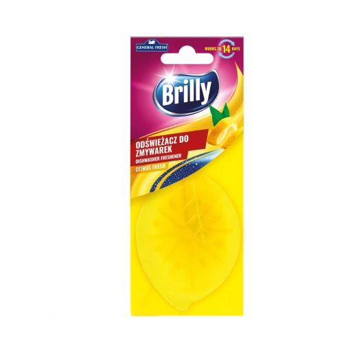 Brilly Dishwasher Freshener with Refreshing Lemon Scent Brilly Dishwasher Freshener with Refreshing Lemon Scent