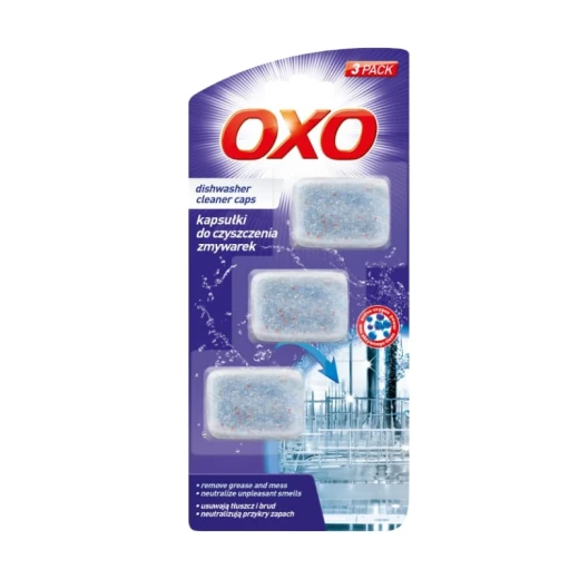 OXO Effective Dishwasher Cleaning Capsules with Deep Cleaning Technology  3 Capsules 60g - OXO - Image 2