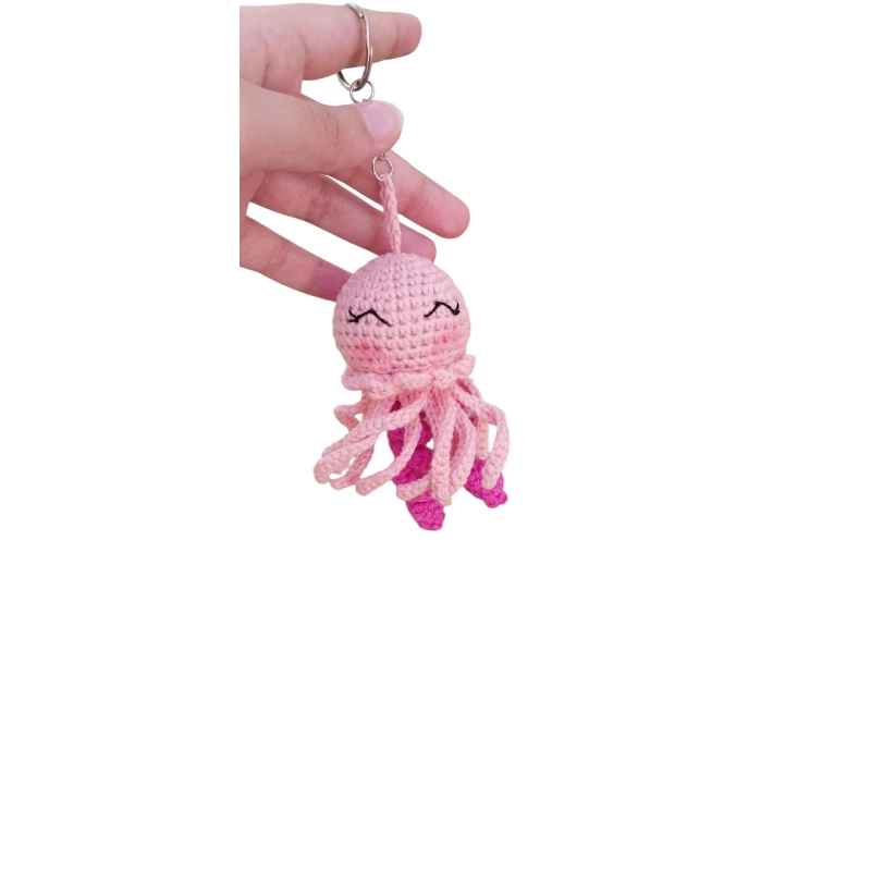 Jelly fish keychain - Cuteyarns