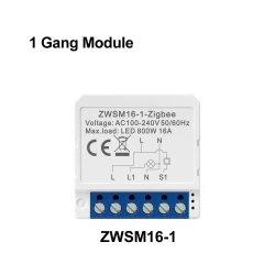 Mini Hidden Smart Switch - Zigbee - 1 Gang