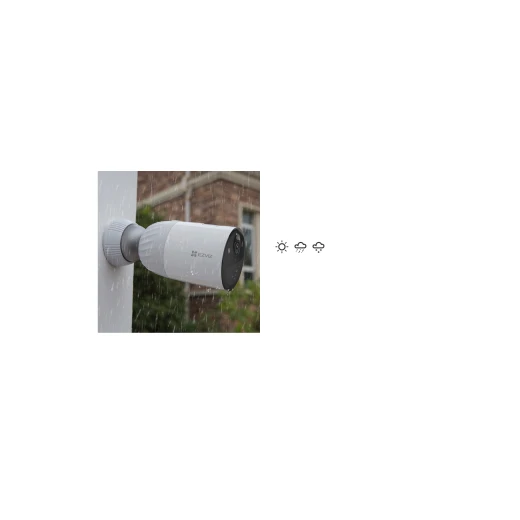 كاميرا EZVIZ BC1-B1 اللاسلكية تعمل بالبطارية, أمان ذكي للمنزل برؤية ليلية ملونة وكشف حركة مقاوم للعوامل الجوية - إزفيز - Image 5