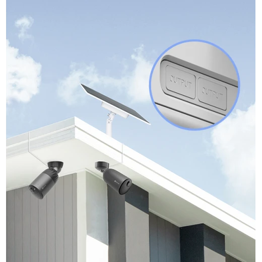 EZVIZ 24W Battery Solar Panel – High-Efficiency Solar Charger for Outdoor Cameras & Doorbells, Eco-Friendly Power, Durable Design, Easy Installation - Ezviz - Image 8