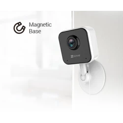 The H1c Smart Home Wi-Fi Camera offers clear HD video, motion detection, two-way audio, night vision, and cloud storage, ensuring easy and reliable home monitoring