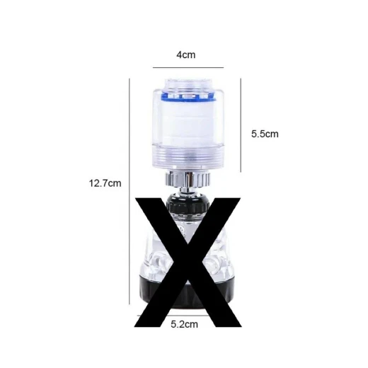 Rotary faucet head filter for kitchen and bathroom - Image 3
