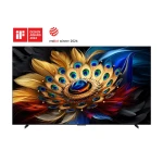 تلفزيون TCL الذكي QLED بقياس 164 سم (65 بوصة) بدقة 4K Ultra HD – Google TV موديل 65C655 (أسود) – ضمان لمدة سنتين - تي سي ال