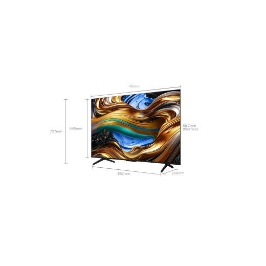 تلفزيون TCL 50P755 بريميوم UHD WCG Google TV – شاشة ذكية 4K مقاس 50 بوصة مع نطاق لوني واسع، صوت Dolby وتحكم صوتي – ضمان سنتين - تي سي ال - Image 8
