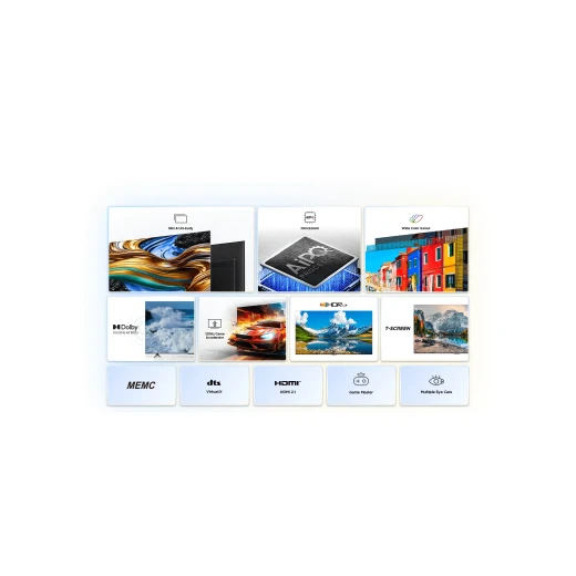 تلفزيون TCL P755 الذكي مقاس 43 بوصة بدقة 4K UHD مع Google TV – يدعم HDR وDolby Vision ومعالج AiPQ – ضمان لمدة سنتين - تي سي ال - Image 6