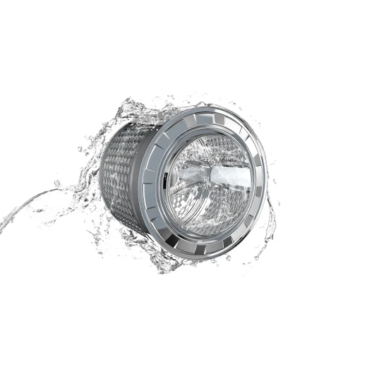 غسالة TCL موديل P610 FLG بمحرك BLDC، مقبض كروم، لون رمادي، بتقنية العاكس (Inverter) – ضمان لمدة سنتين - تي سي ال - Image 8