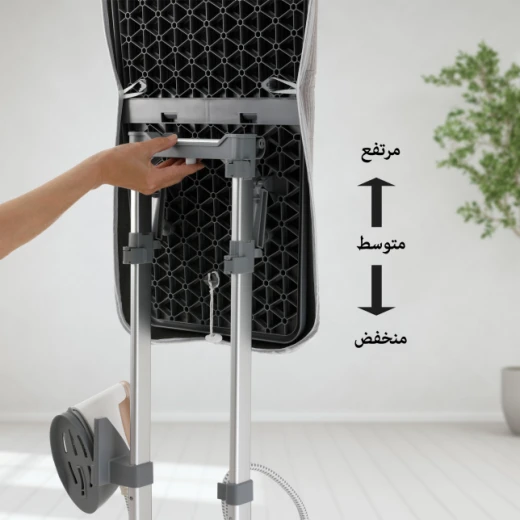 مكواة بخار للملابس من باناسونيك، 2400 واط، قاعدة سيراميك، غلايتان، متعددة الألوان، موديل NI-GWF150WTH، ضمان لمدة سنة واحدة - باناسونيك - Image 11
