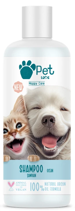 Pet Love - Pet Shampoo, Ocean, 500 ml - Pet love