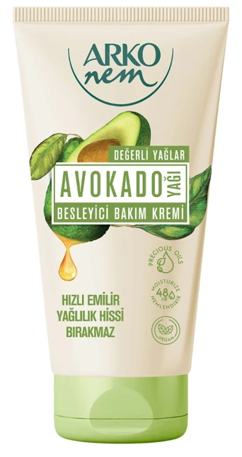 Arko Moisture Cream Precious Oils Avocado 60 ml - Arko
