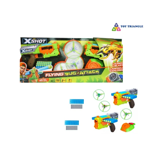 Toytriangle XShot Flying Bug Attack 29 x 17 cm Toytriangle XShot Flying Bug Attack 29 x 17 cm