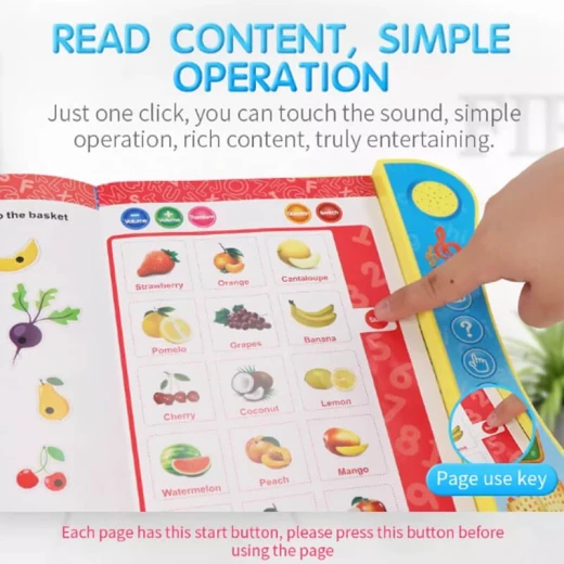 Y-Book - Multi-function Touch E-Book - Rs Toys - Image 4