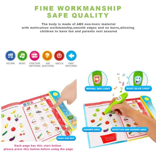 Y-Book - Multi-function Touch E-Book - Rs Toys - Image 2