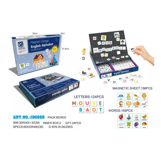 English Alphabet Magnet Collage - Rs Toys - Image 7