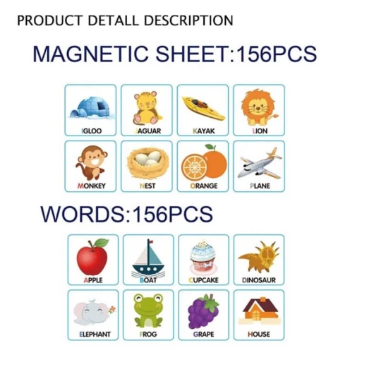 English Alphabet Magnet Collage - Rs Toys - Image 3