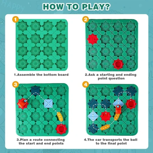 Maze Jigsaw Puzzle 166pcs - Rs Toys - Image 6