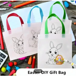 Coloring Easter Egg Hunt Gift Bag