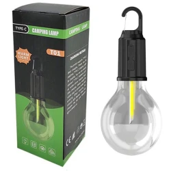 Hanging Camping Lamp Unbreakable Waterproof with Rechargeable Battery (T01)
